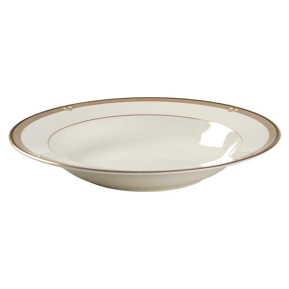 Ebony Circle Rim Soup Bowl by Mikasa-1