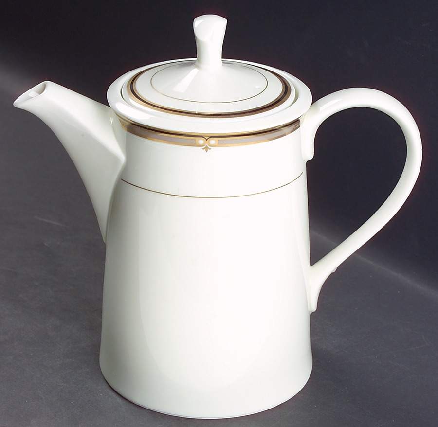 Ebony Circle Coffee Pot & Lid by Mikasa-1