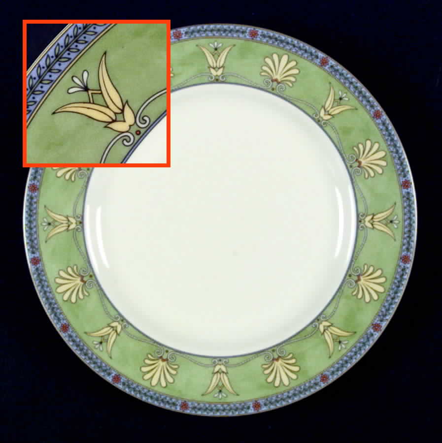 Hampton Court Salad Plate by Mikasa-1