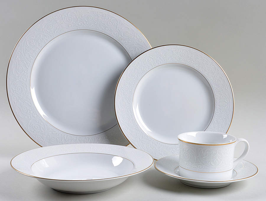 Victorian Lace 5 Piece Place Setting by Mikasa-1