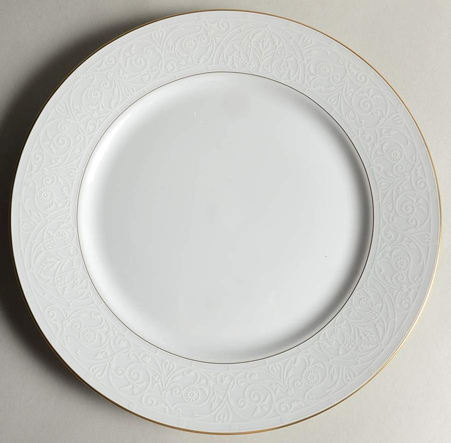 Victorian Lace 12" Chop Plate (Round Platter) by Mikasa-1