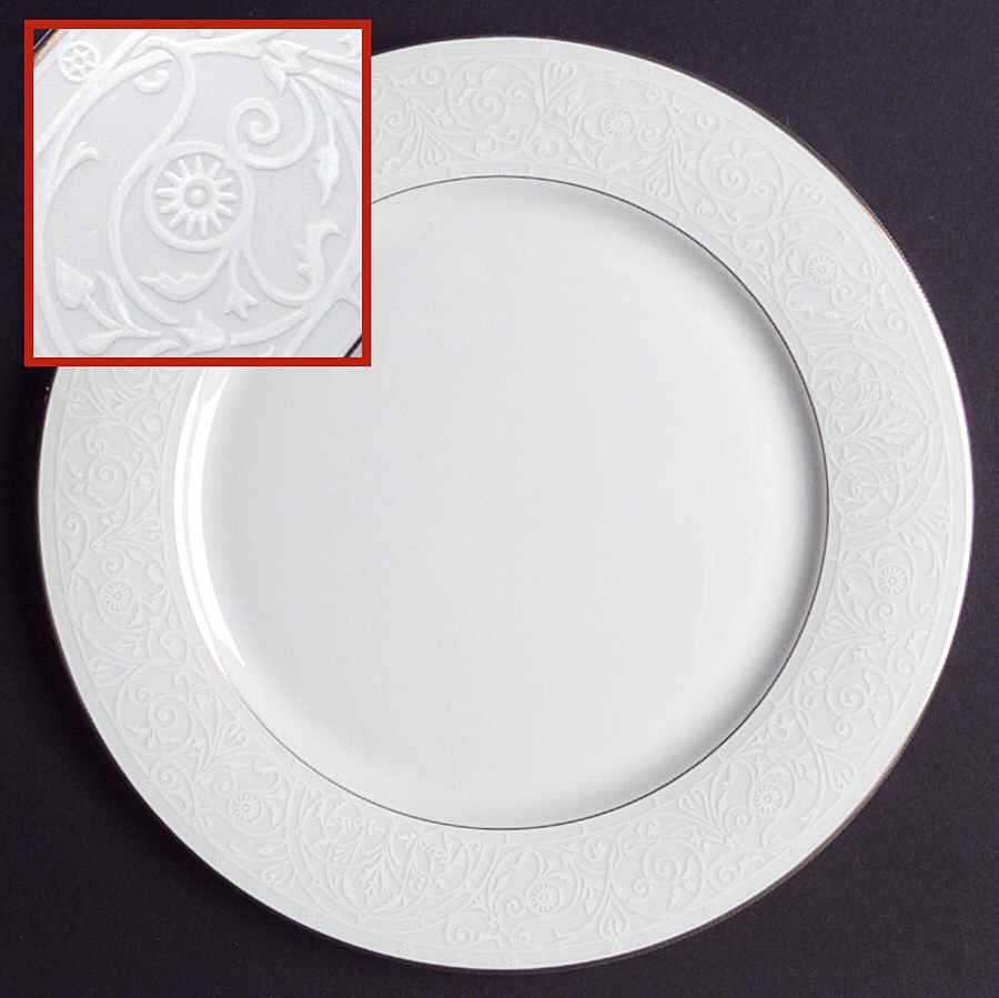 Victorian Lace Dinner Plate by Mikasa-1