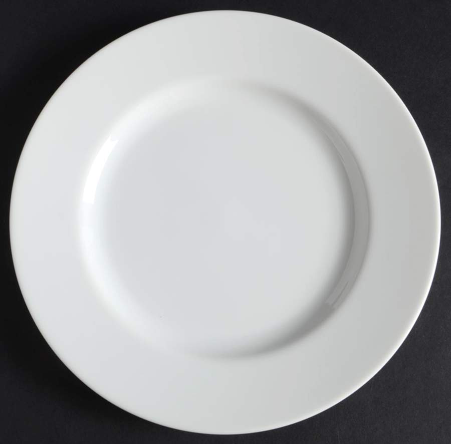 Athena White Salad Plate by Mikasa-1