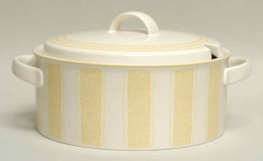 Broadway Yellow Tureen &  Lid by Mikasa-1
