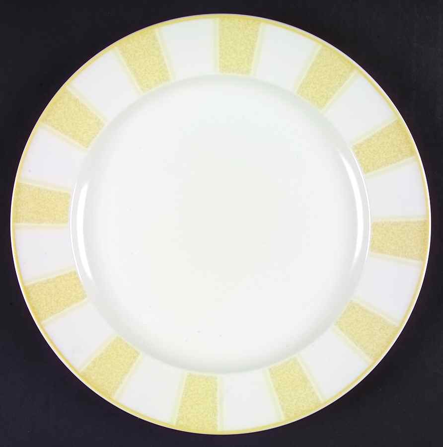 Broadway Yellow 12" Chop Plate (Round Platter) by Mikasa-1