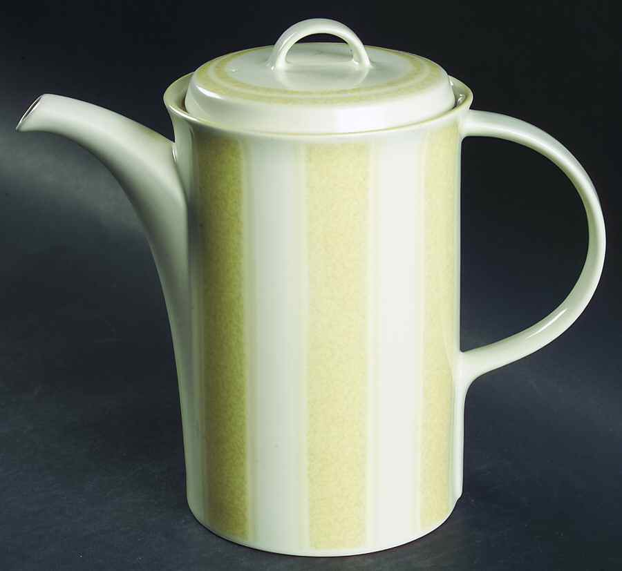 Broadway Yellow Coffee Pot & Lid by Mikasa-1