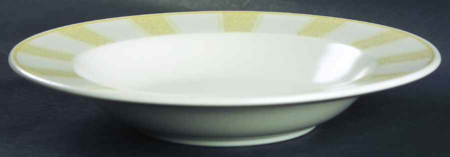 Broadway Yellow Large Rim Soup Bowl by Mikasa-1