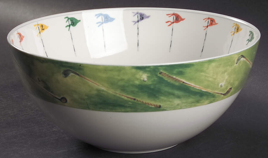 Country Club 8" Round Vegetable Bowl by Mikasa-1