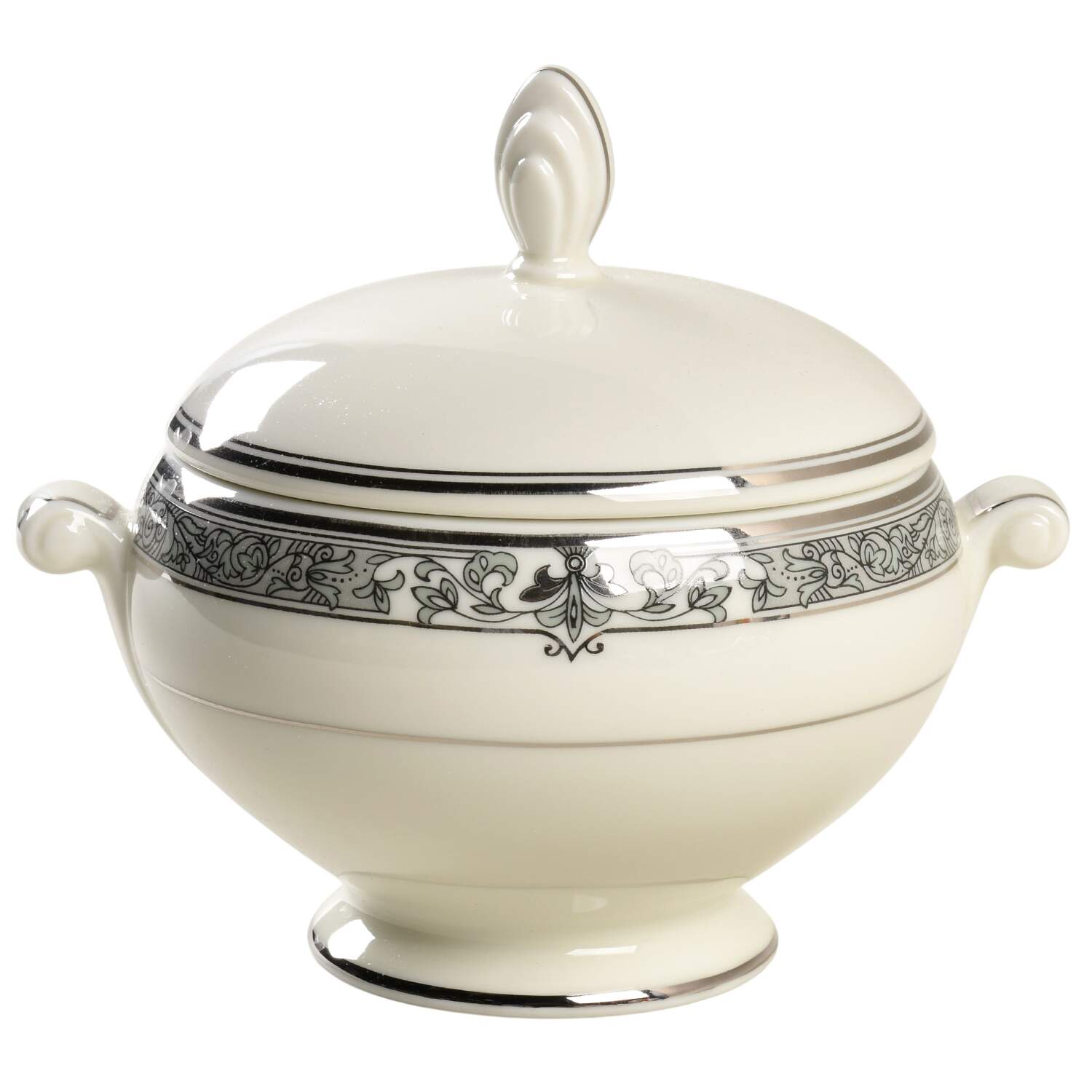 Estate Villa Sugar Bowl & Lid by Mikasa-1
