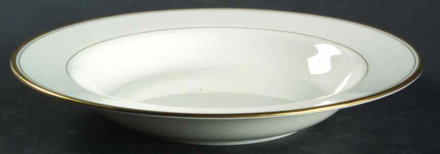 Gothic Gold Large Rim Soup Bowl by Mikasa-1