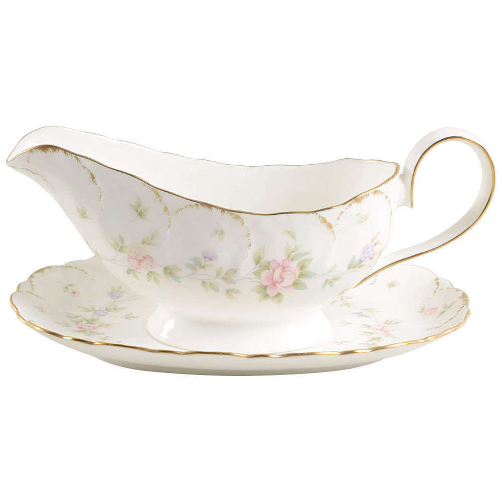 Endearment Gravy Boat & Underplate by Mikasa-1