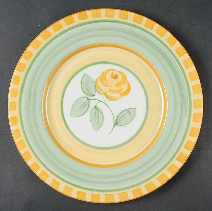English Rose (Stoneware) 12" Chop Plate (Round Platter) by Mikasa-1