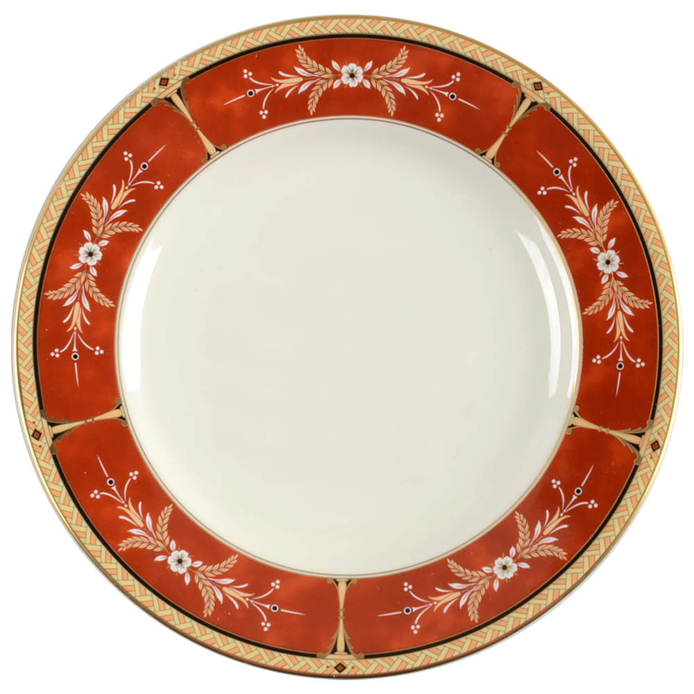 Park Rose Burgundy Bread & Butter Plate by Mikasa-1
