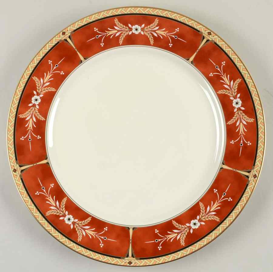 Park Rose Burgundy 12" Chop Plate (Round Platter) by Mikasa-1
