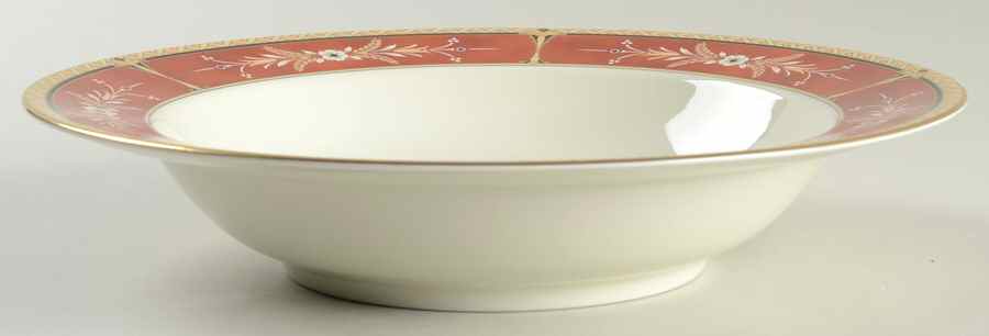 Park Rose Burgundy 10" Round Vegetable Bowl by Mikasa-1