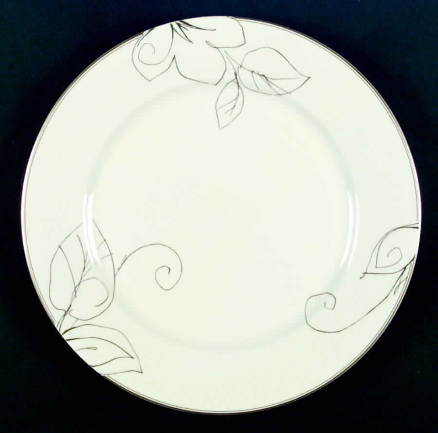 Golden Leaf Dinner Plate by Mikasa-1