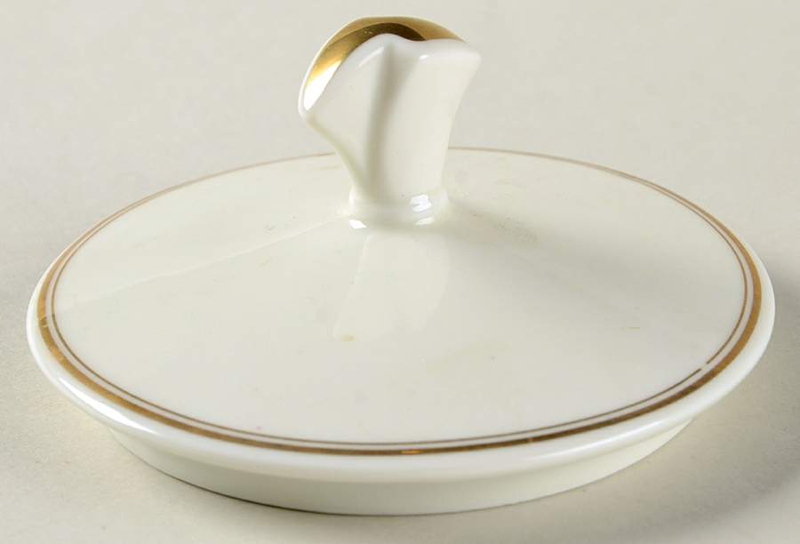Golden Leaf Lid for Sugar Bowl by Mikasa-1
