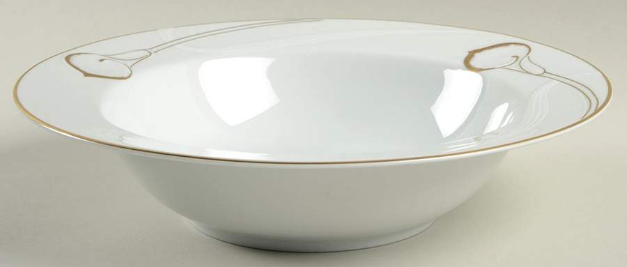Candlelight Gold 10" Round Vegetable Bowl by Mikasa-1