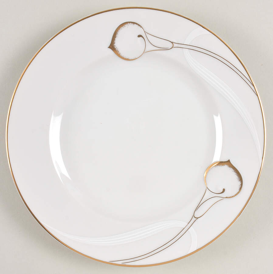 Candlelight Gold Salad Plate by Mikasa-1