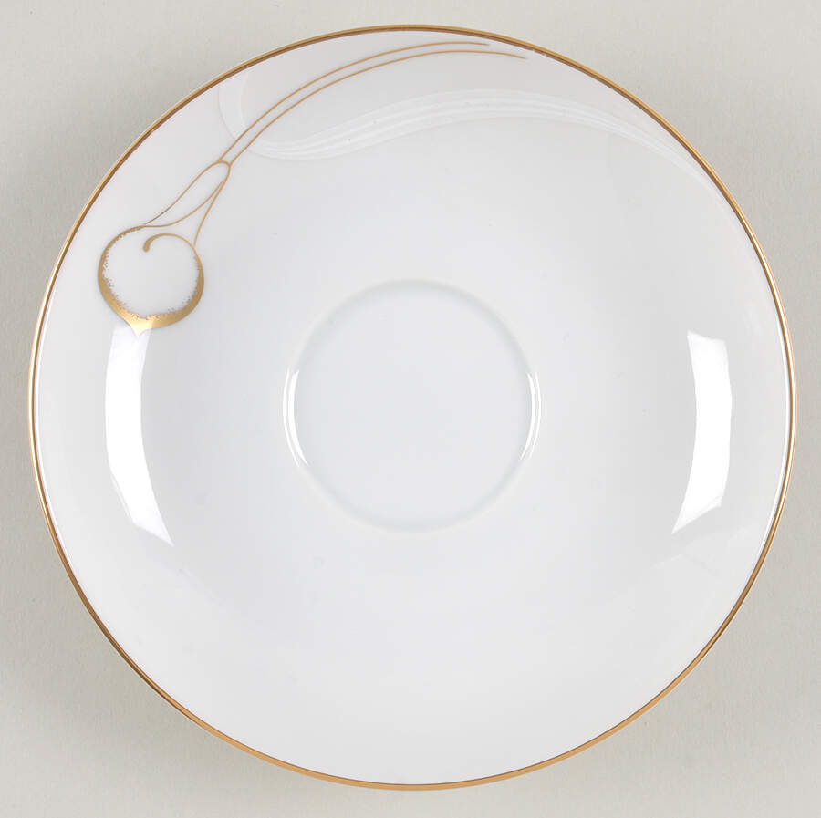 Candlelight Gold Saucer by Mikasa-1