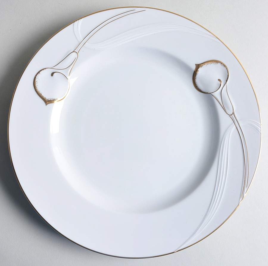 Candlelight Gold 12" Chop Plate (Round Platter) by Mikasa-1