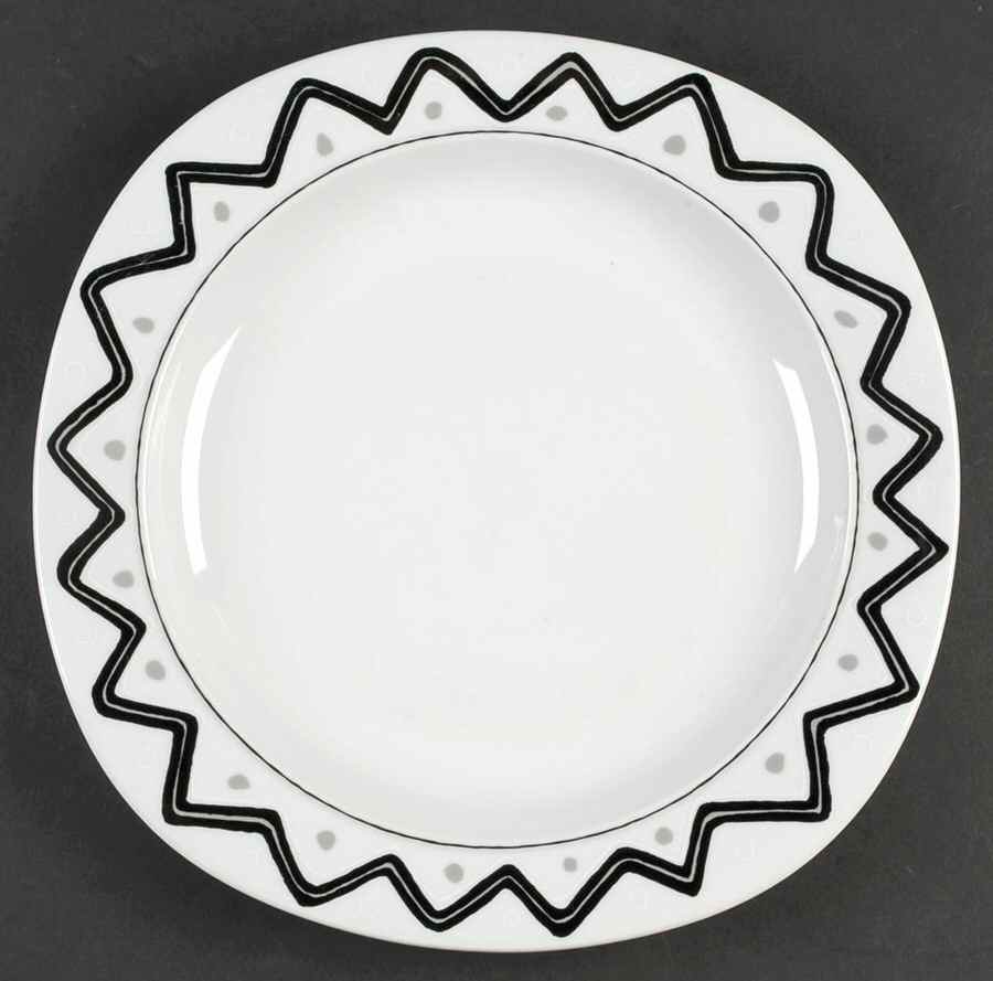 Duet Black 11" Chop Plate (Round Platter) by Mikasa-1