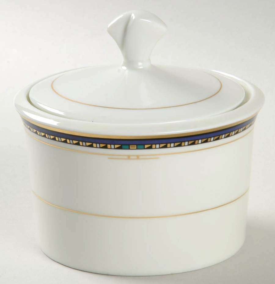 Emporio Sugar Bowl & Lid by Mikasa-1