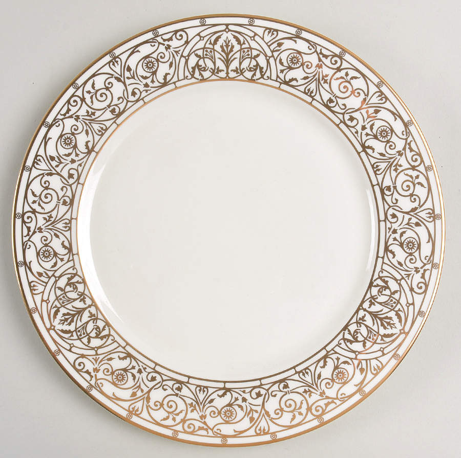 Victorian Gold Dinner Plate by Mikasa-1