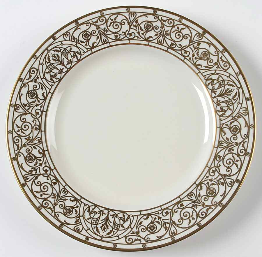 Victorian Gold Salad Plate by Mikasa-1