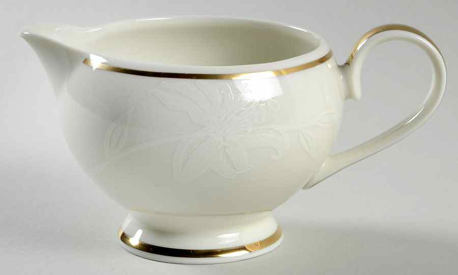 Fleur De Lis Gold Creamer by Mikasa-1