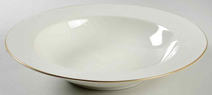 Fleur De Lis Gold 10" Round Vegetable Bowl by Mikasa-1