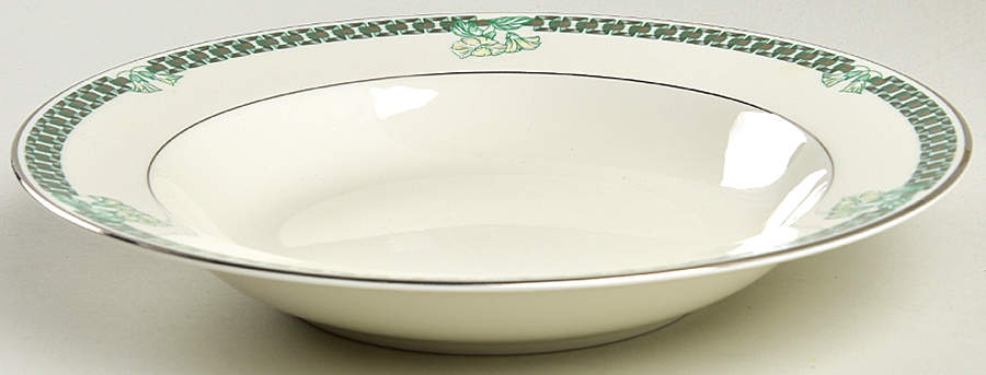 Blossom Isle Rim Soup Bowl by Mikasa-1