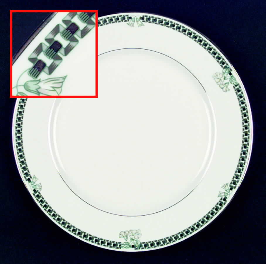Blossom Isle Dinner Plate by Mikasa-1