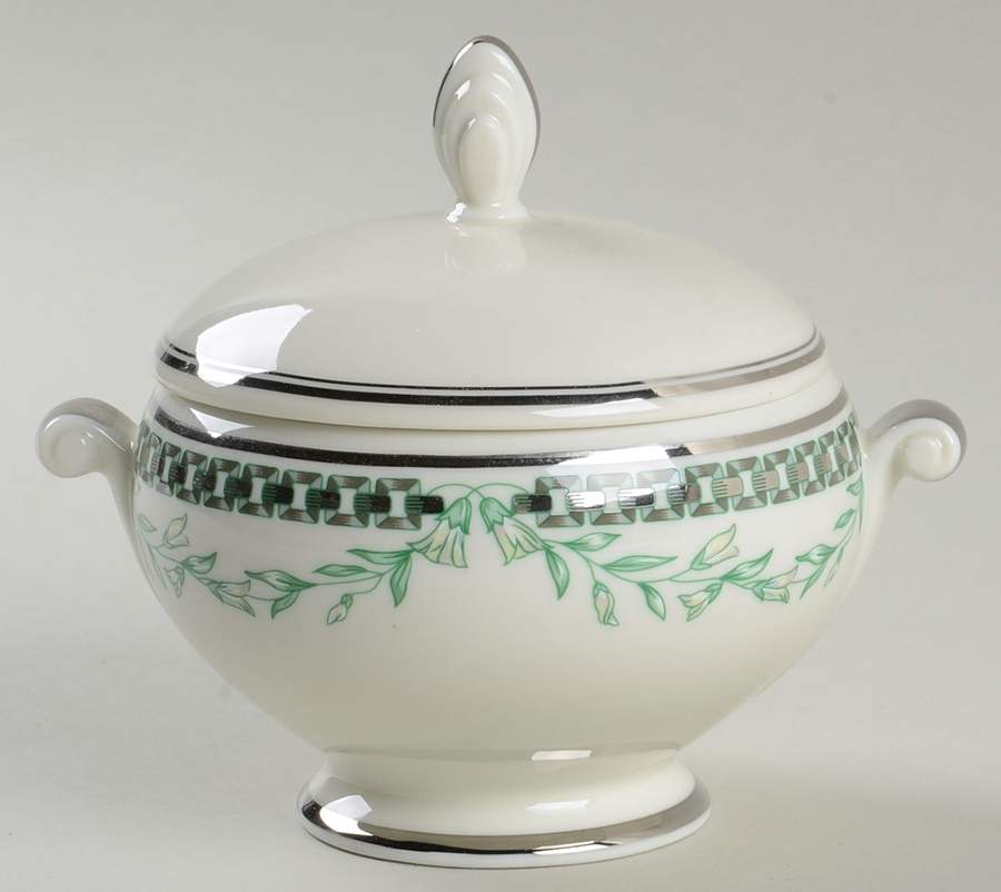 Blossom Isle Sugar Bowl & Lid by Mikasa-1