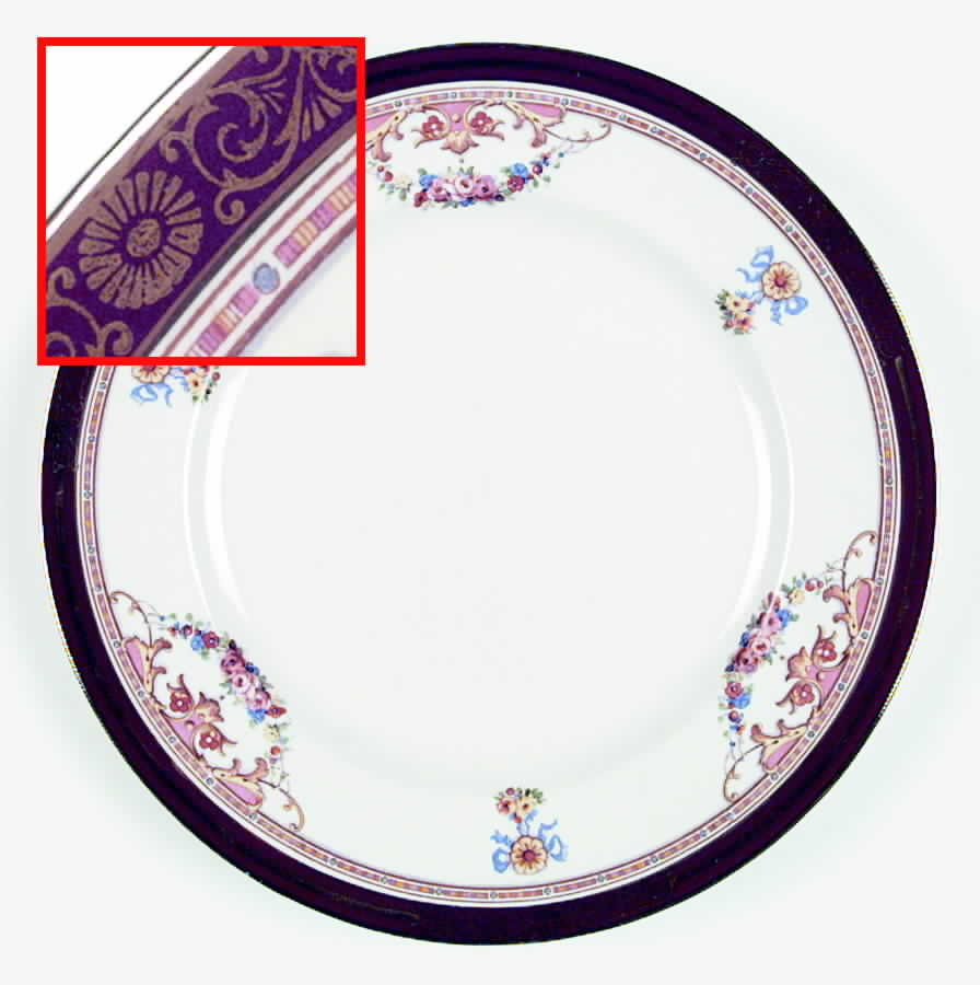 Athol Dinner Plate by Alfred Meakin-1