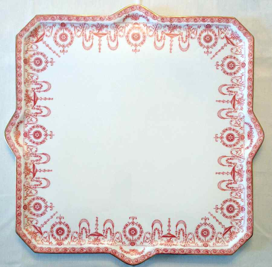 G6016 14" Square Tray by Minton-1