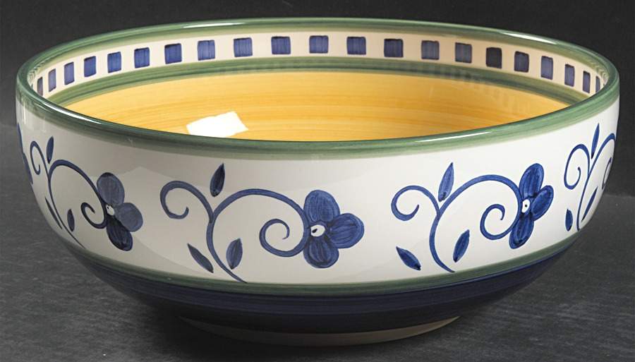 Firenze (Stoneware) 11" Round Serving Bowl by Mikasa-1