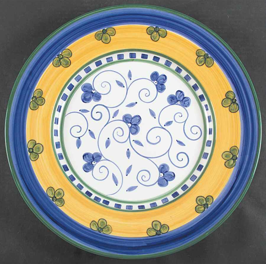 Firenze (Stoneware) 17" Chop Plate (Round Platter) by Mikasa-1
