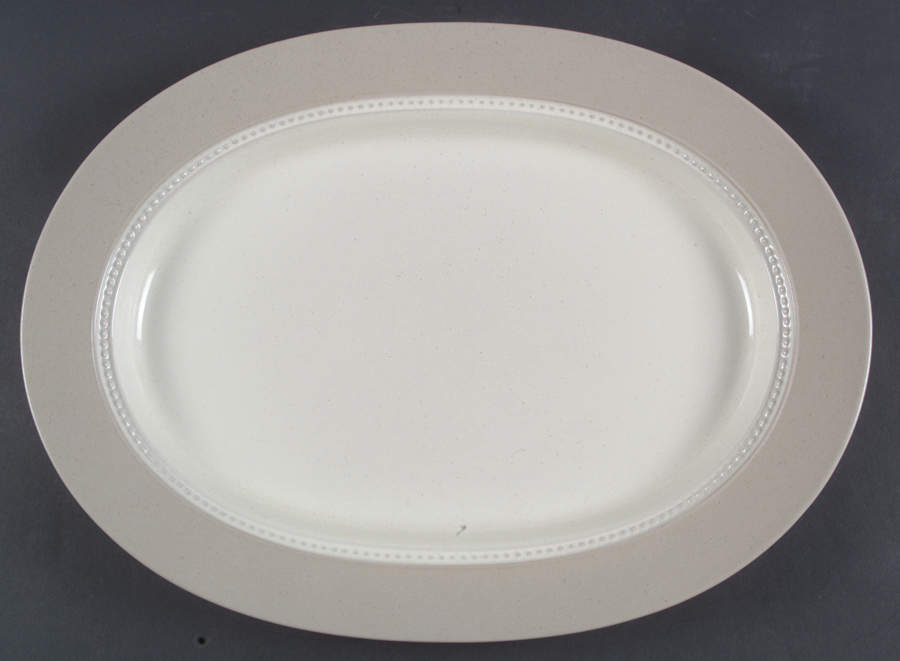 Pebble Beach 15" Oval Serving Platter by Mikasa-1