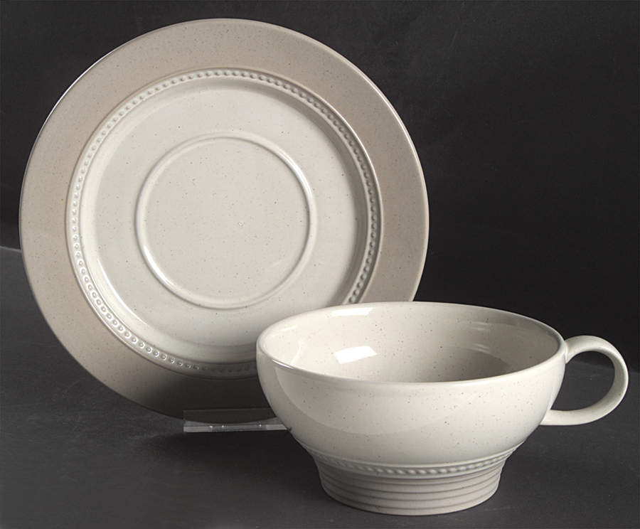 Pebble Beach Jumbo Cup & Saucer Set by Mikasa-1
