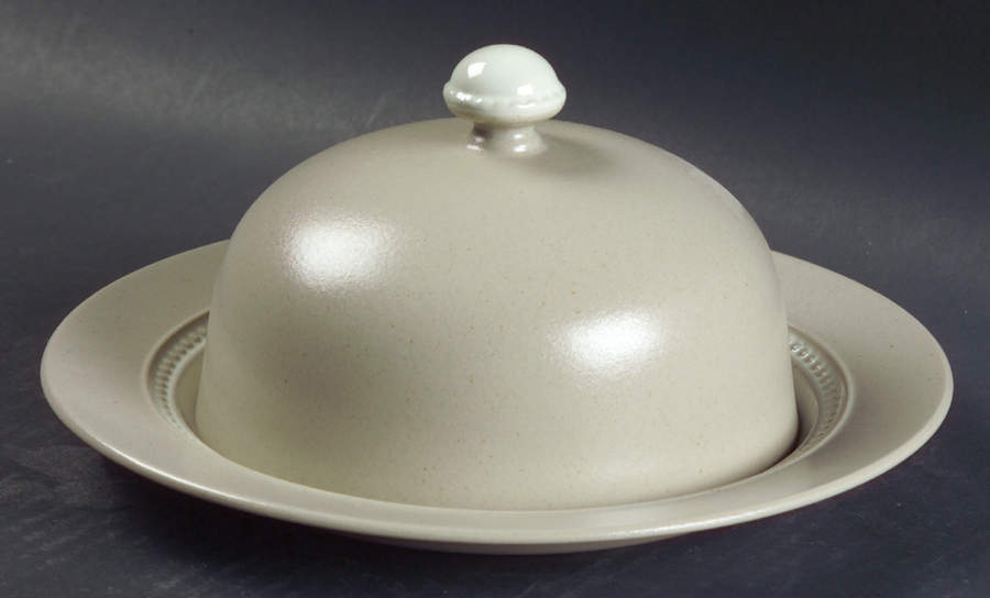 Pebble Beach Round Covered Butter by Mikasa-1