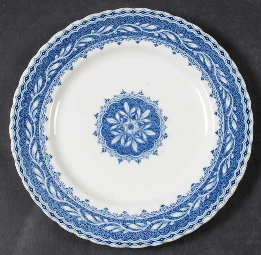 Plymouth Blue Salad Plate by Mason's-1