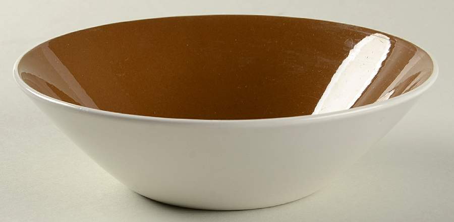 Brown Coupe Cereal Bowl by Mikasa-1