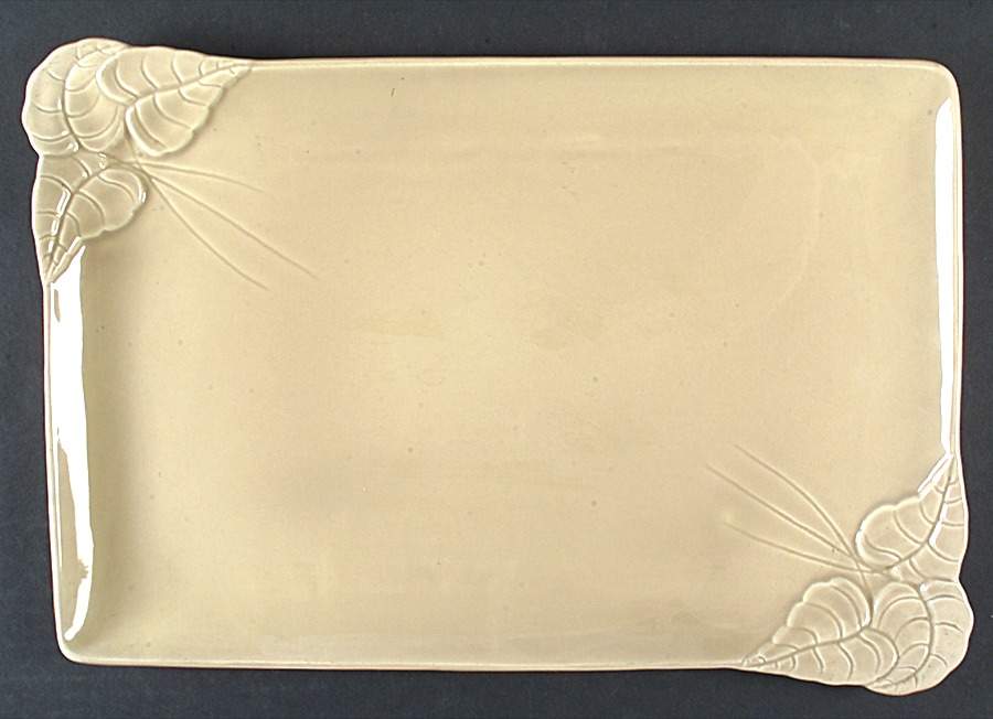 Chatelaine Topaz 15" Rectangular Serving Platter by Metlox - Poppytrail - Vernon-1