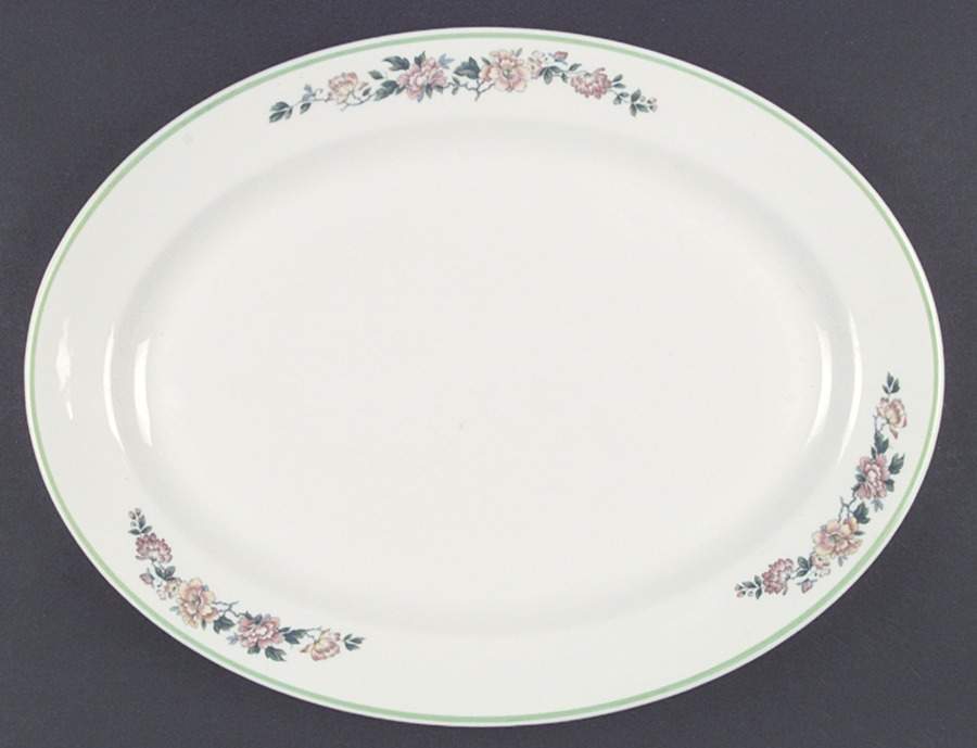 Lawson 12" Oval Serving Platter by Mayer (American)-1