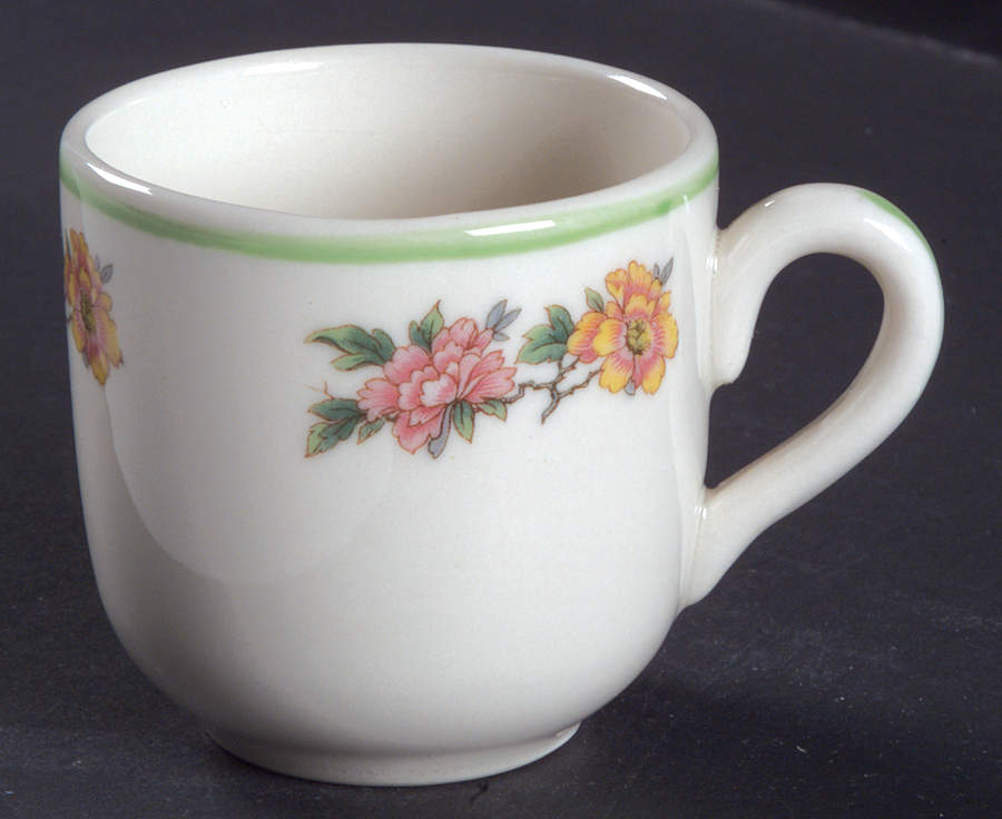 Lawson Flat Demitasse Cup by Mayer (American)-1