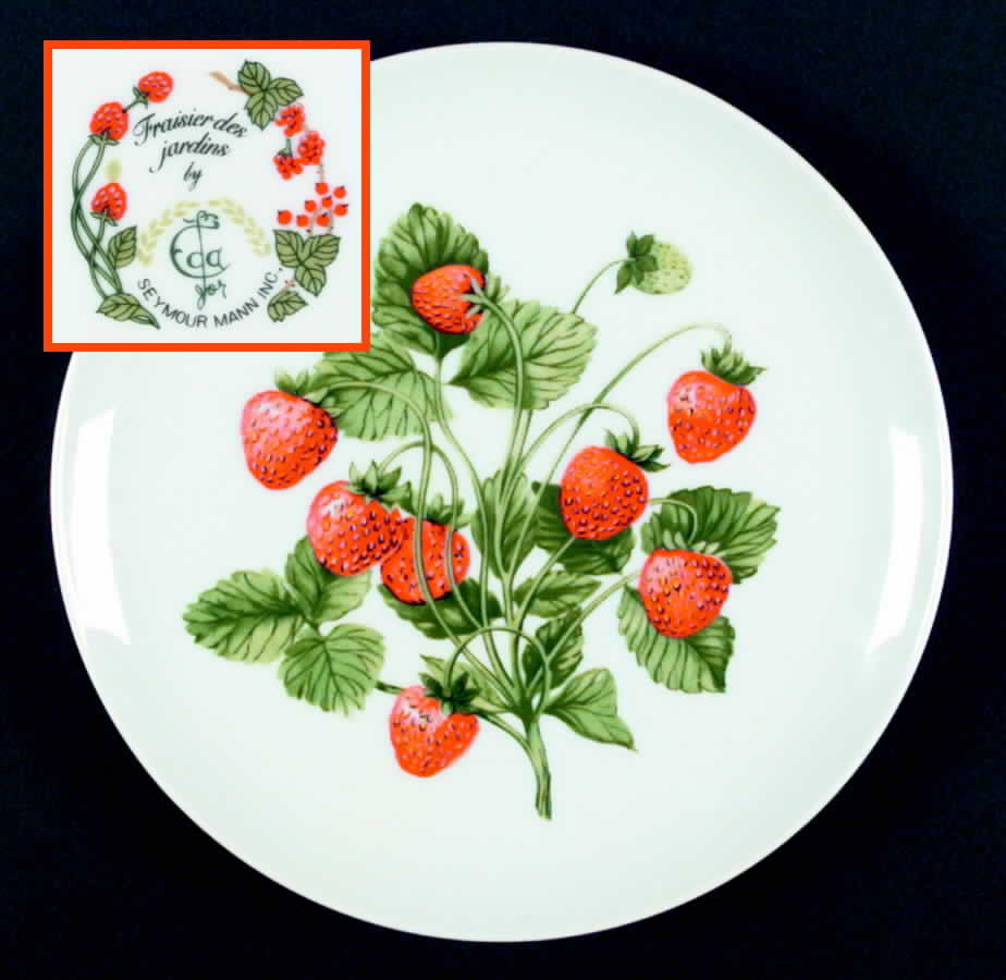 MAN2 Salad Plate by Seymour Mann-1