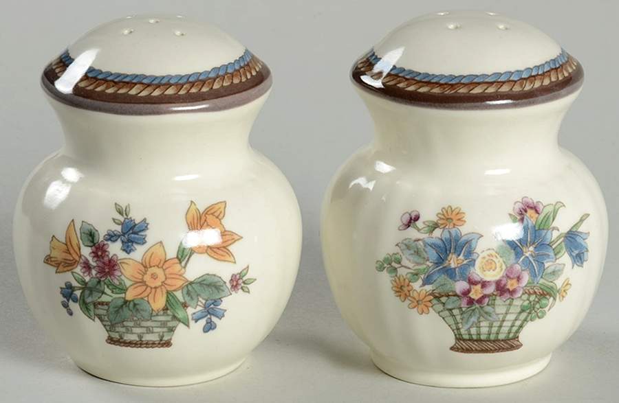 Floral Pageant Salt & Pepper Set by Mikasa-1