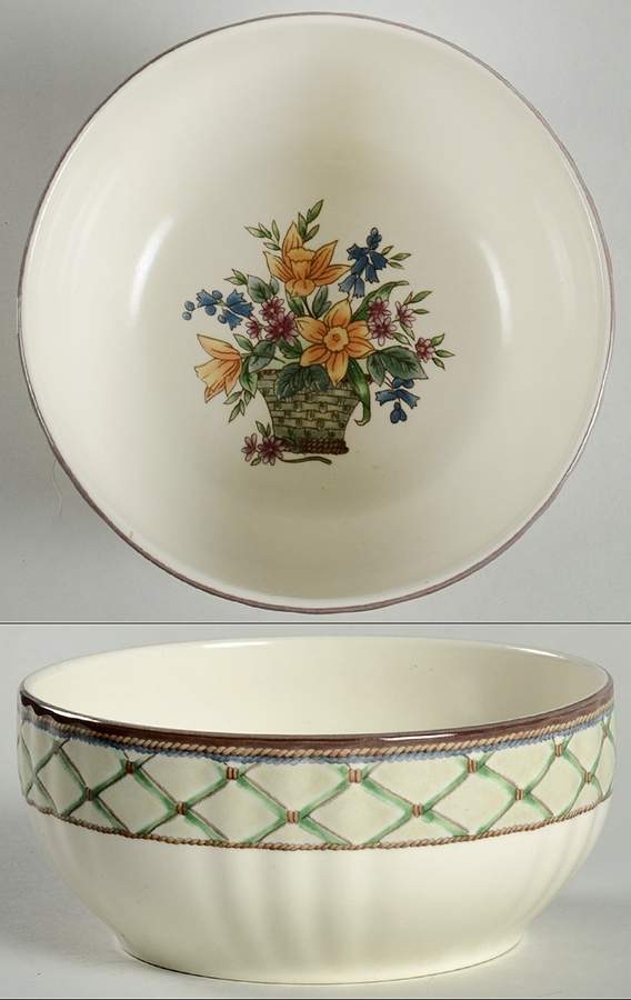 Floral Pageant 5" Round Vegetable Bowl by Mikasa-1