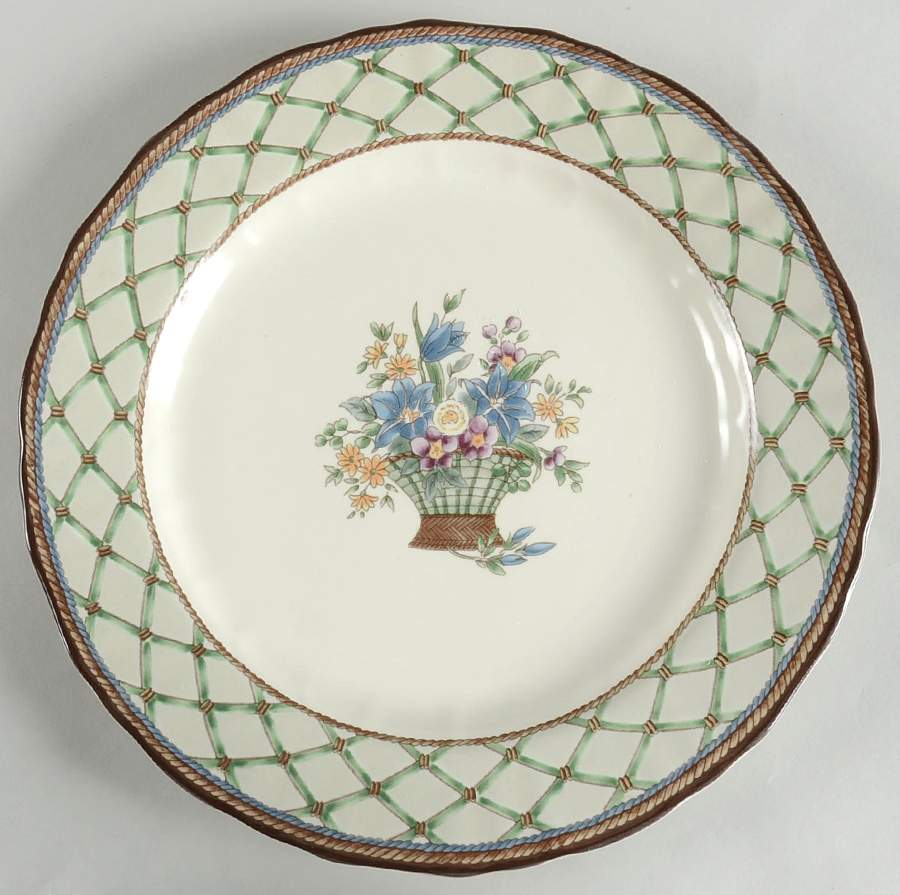 Floral Pageant 12" Chop Plate (Round Platter) by Mikasa-1